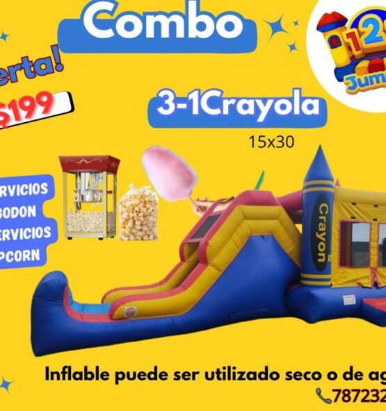123Jumping - Combo 3-1 Crayola