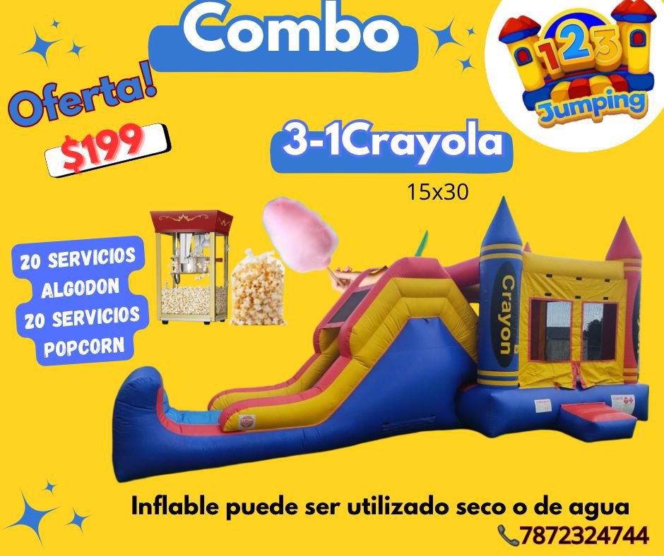 123Jumping - Combo 3-1 Crayola