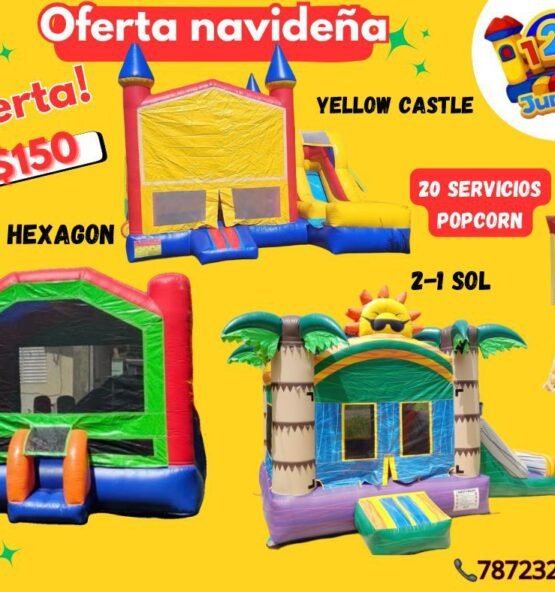123Jumping - Combo Oferta Navideña
