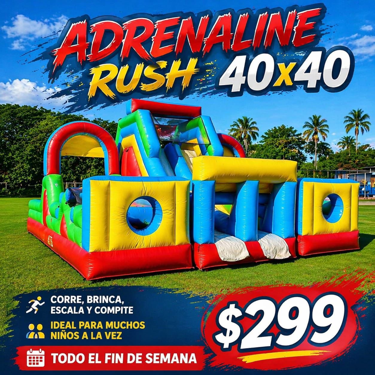 Adrenaline Rush 40x40